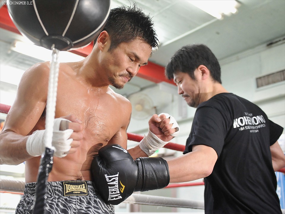 河野が練習開始