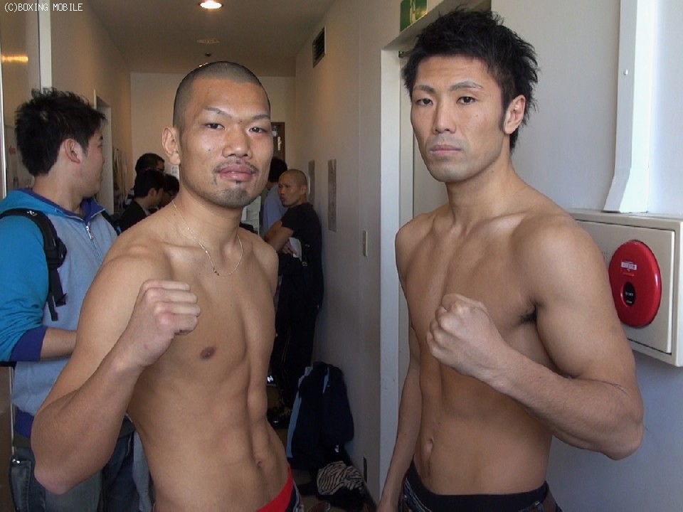 左:淵上 右:柴田