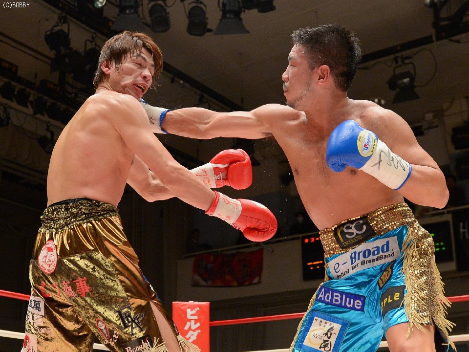 細川、渾身の一撃