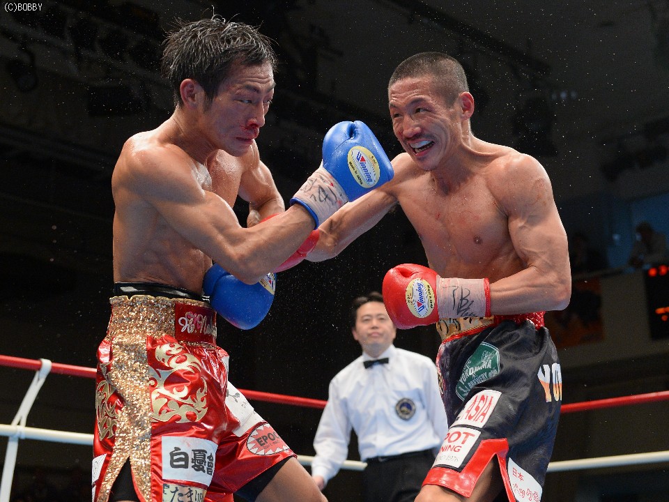 渋すぎる打撃戦