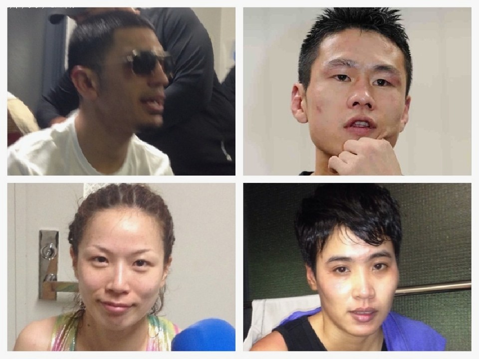 神戸の控室から