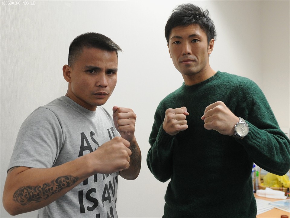 急遽来日した対戦相手と