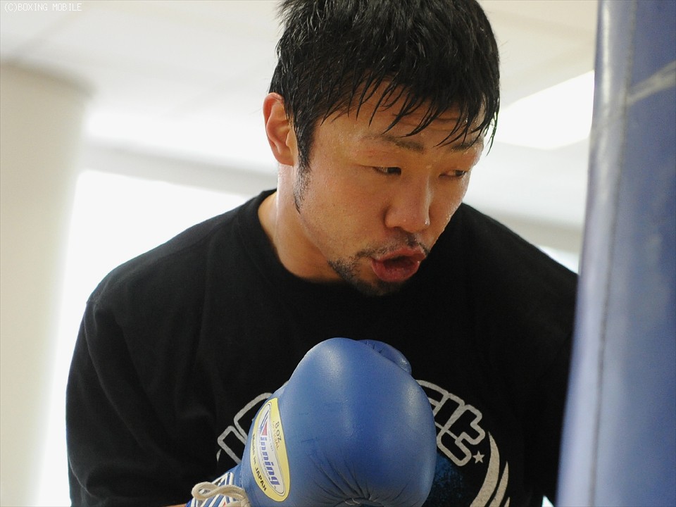 再起の八重樫が練習を公開