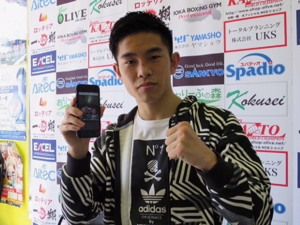 ホッとした一翔