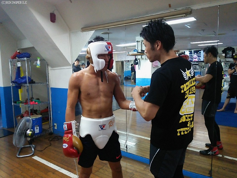 13日の公開練習