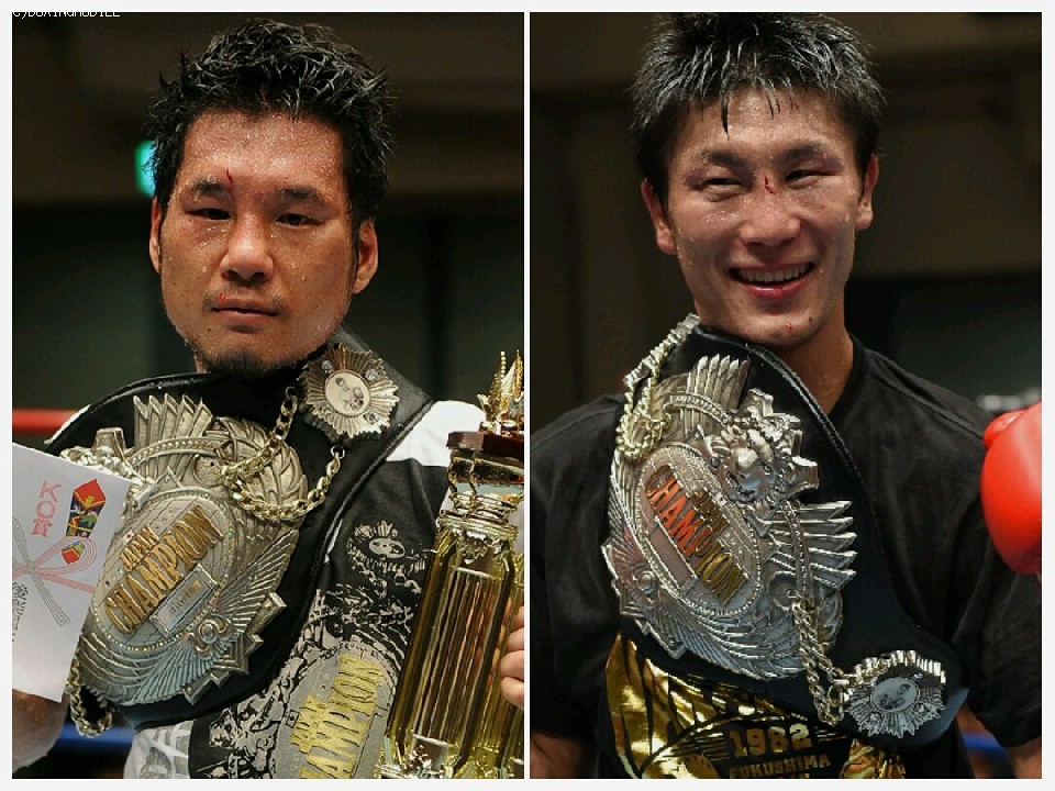 王座に就いた堀川と中澤