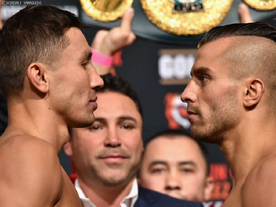 ゴロフキンvsレミュー