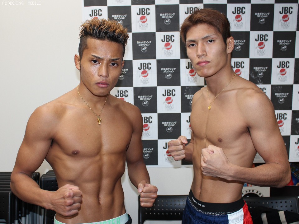 フェザー級、全勝対決