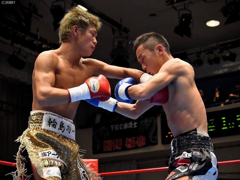 ジャブが冴えわたる!