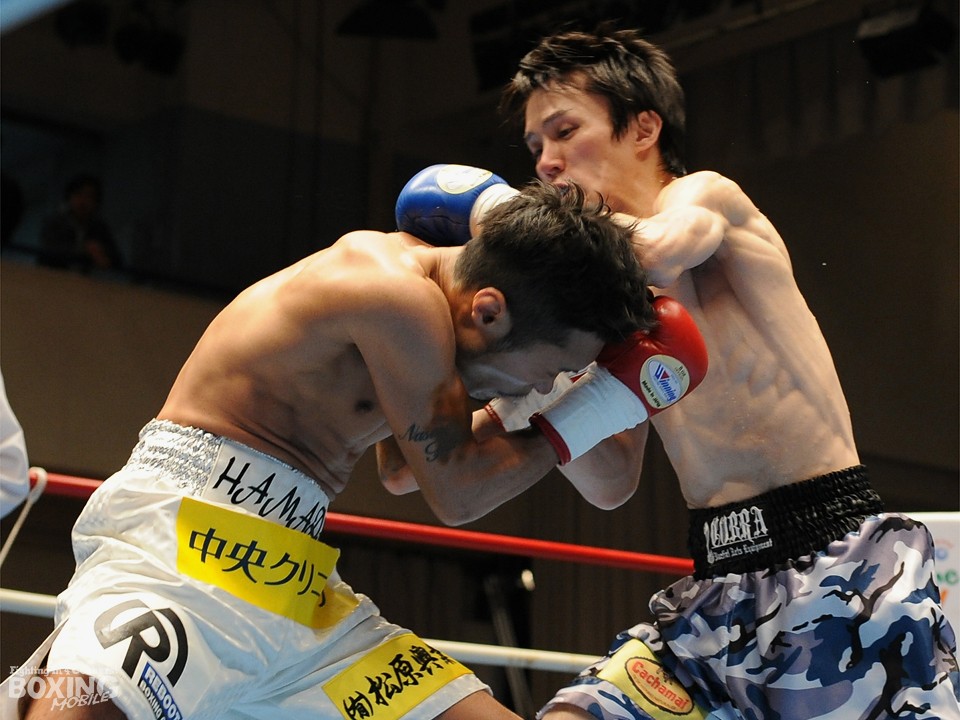 濱田と中川のランカー対決