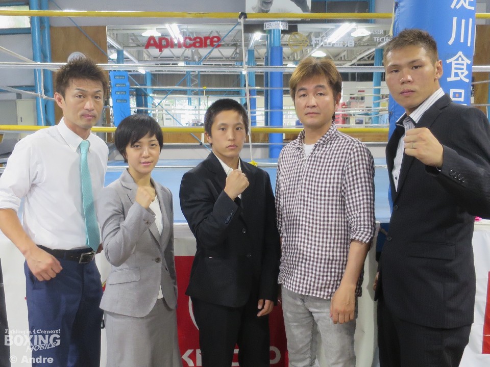 井岡弘樹ジムで会見