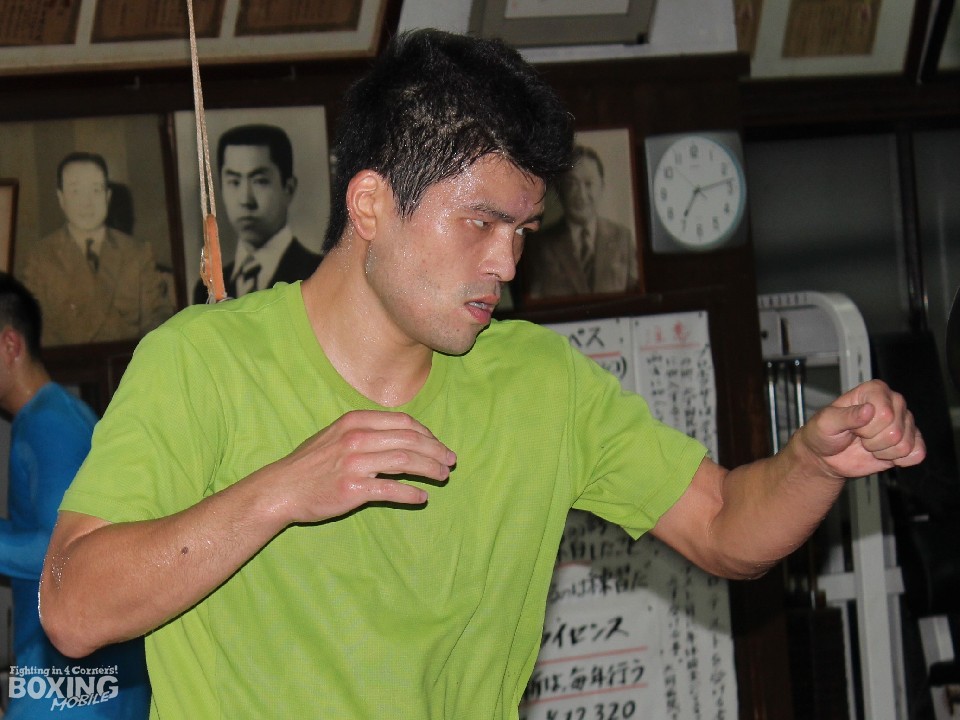 王者としてリングに立つ松本