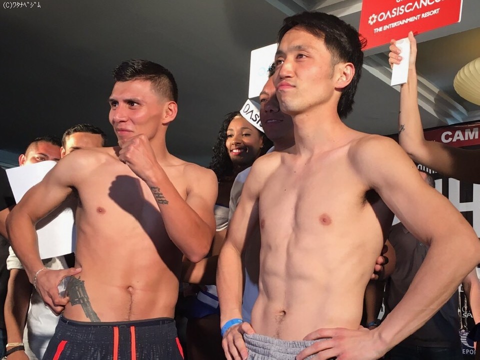 5日、長井が世界ランカーにアタック