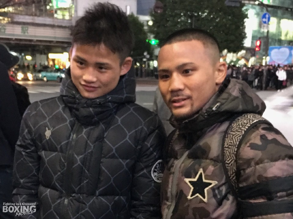 京口紘人と比嘉大吾