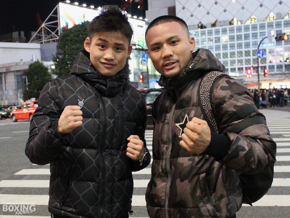 京口紘人(ワタナベ)と比嘉大吾(白井・具志堅)