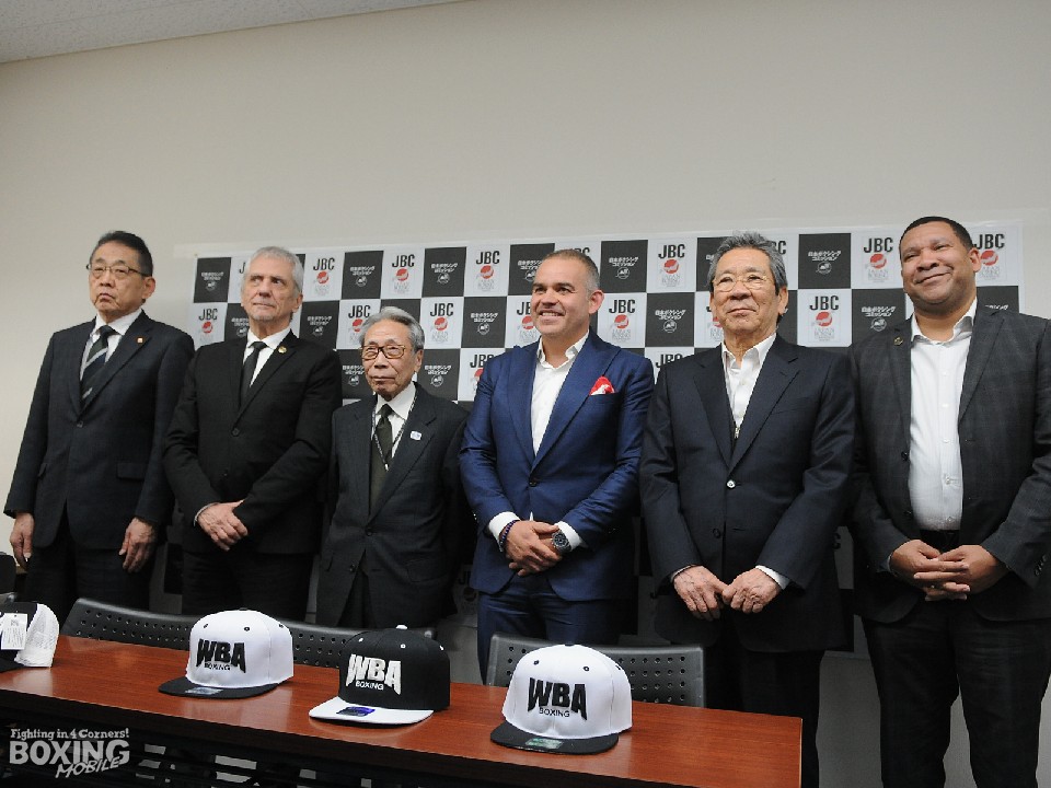 WBA首脳陣がJBCを訪問