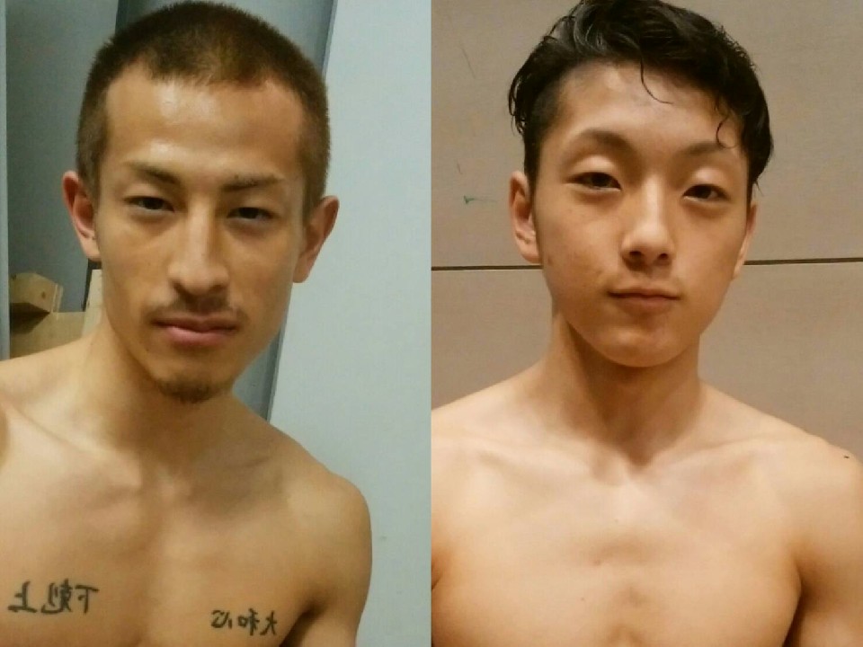 左:矢吹と右:森