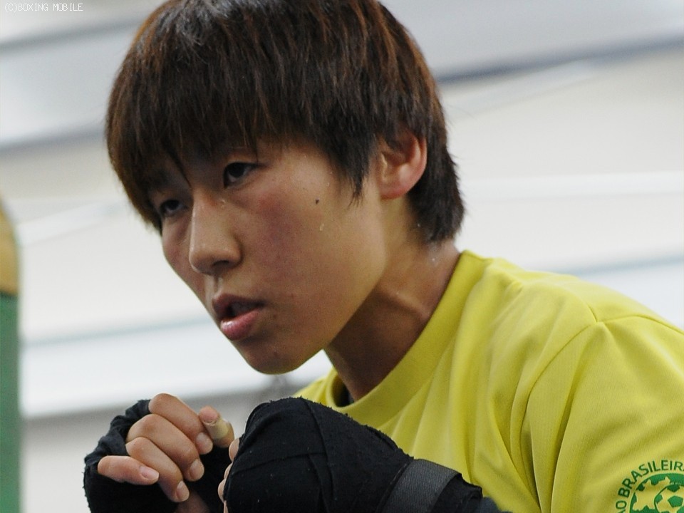 三好は2度目の世界挑戦