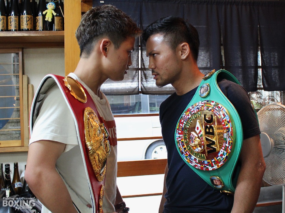 京口と比嘉のフェイスオフ!