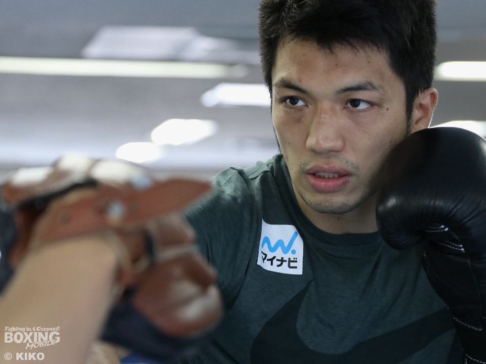 村田諒太が練習を公開