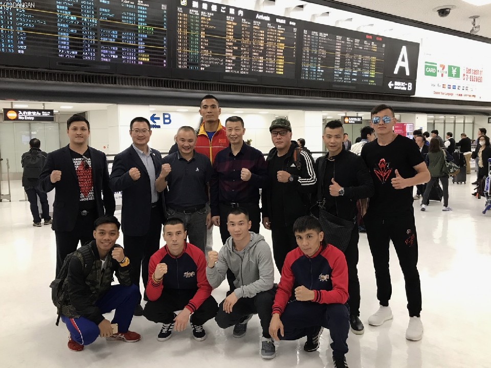 18日に来日した中国選手団