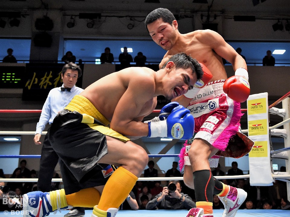 OPBFランカー相手に132秒で決着