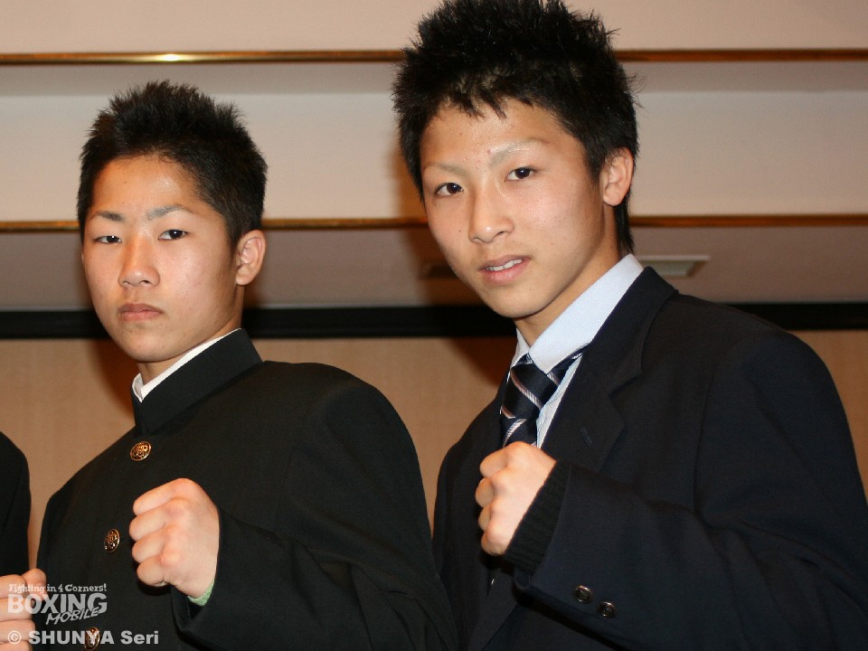 高校時代から抜群だった井上(右)