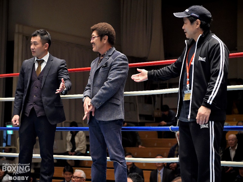 協栄ジムの元世界王者が揃った