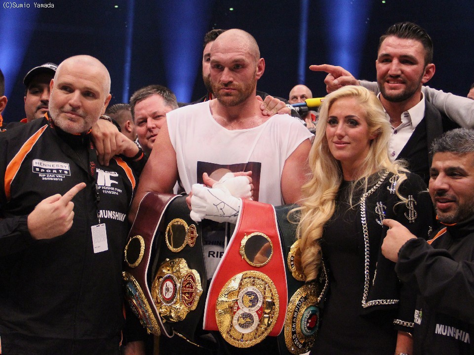 タイソン・フューリー復帰に期待