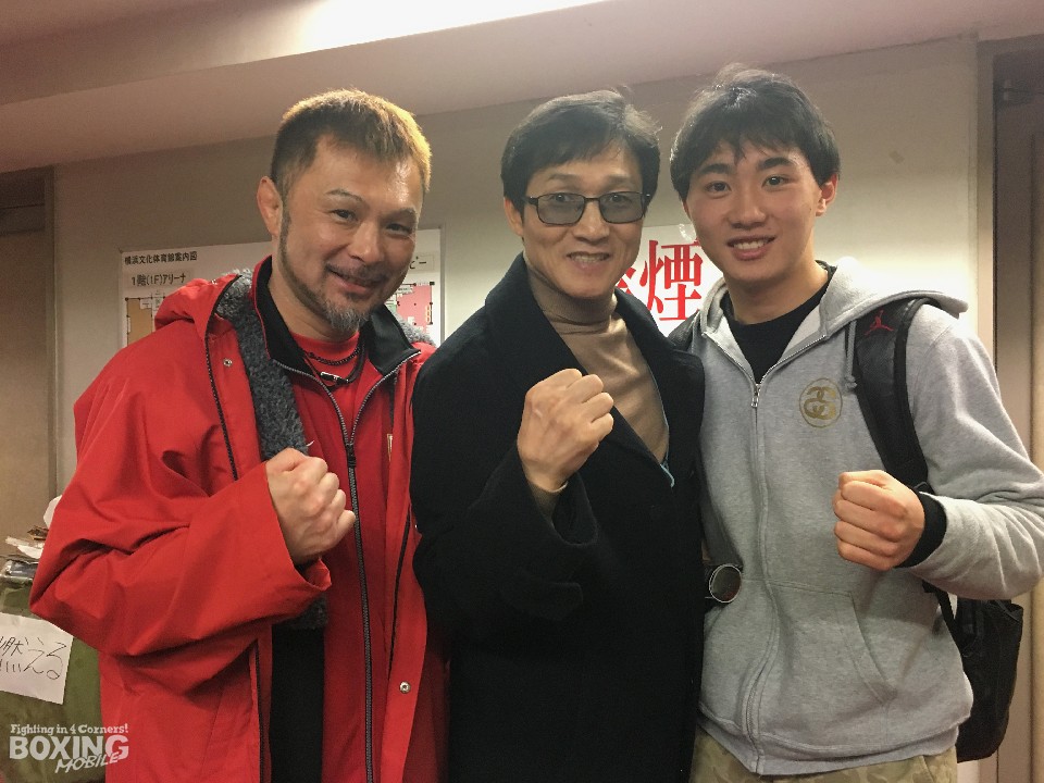 朴永均氏と松本親子!