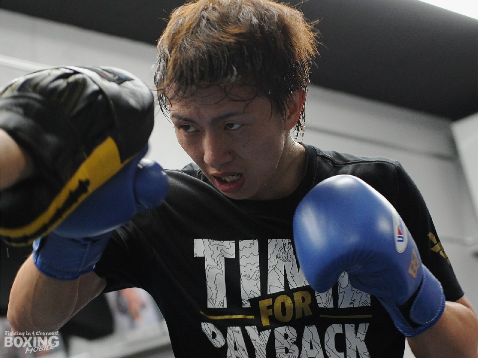 5.20 統一王座防衛戦に臨む田口