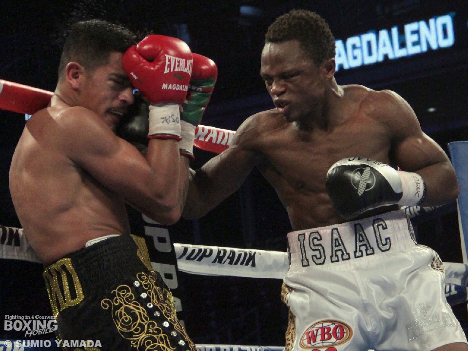 ドグボーの強打が正規王者に襲いかかった