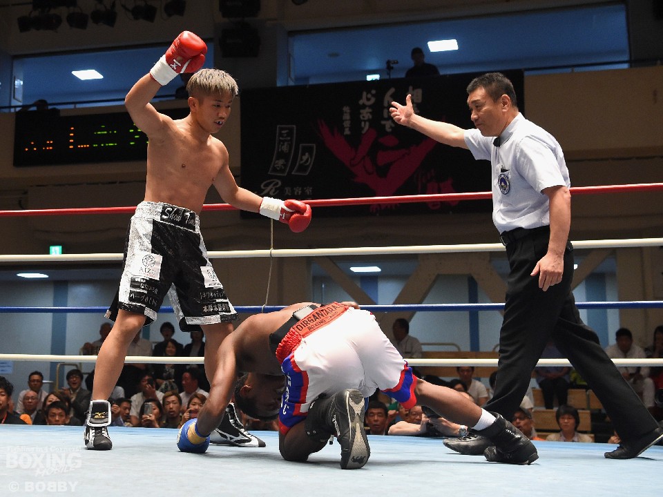 大坪がメインイベントに登場