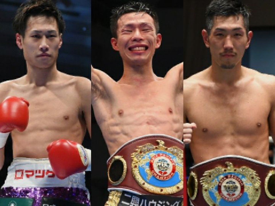 左から石田、船井、岡田