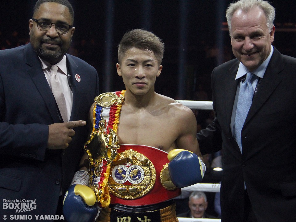 IBF王座とリング誌ベルトを獲得