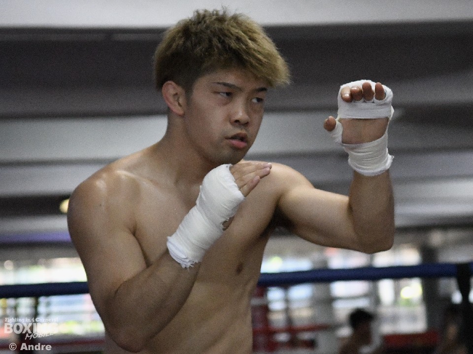 フィリピン合宿をスタートした田中恒成