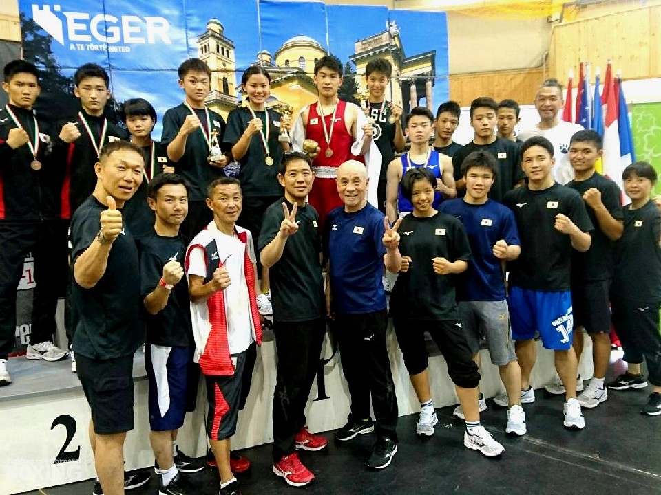 大会後の全日本チーム