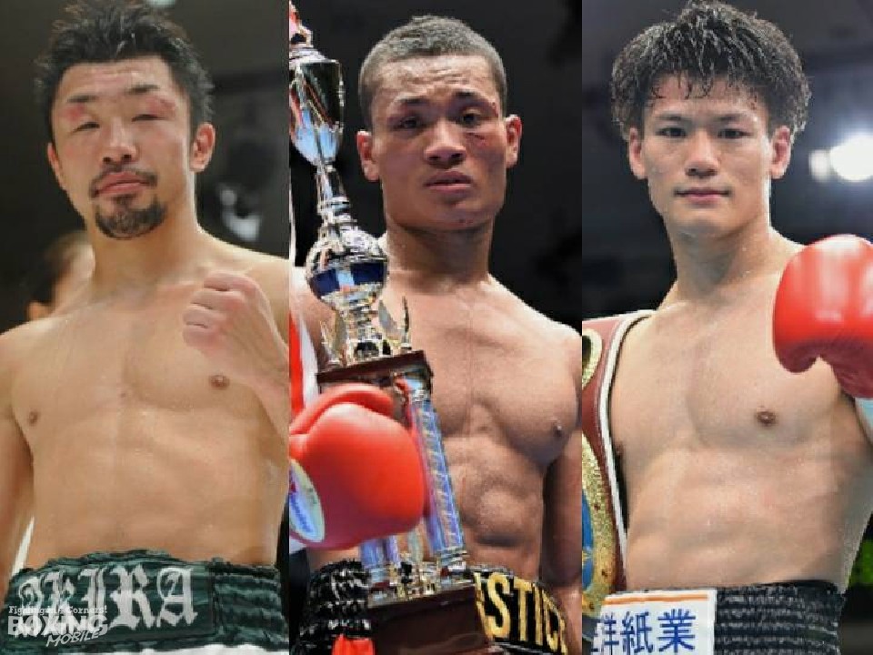 左から八重樫、平岡、井上