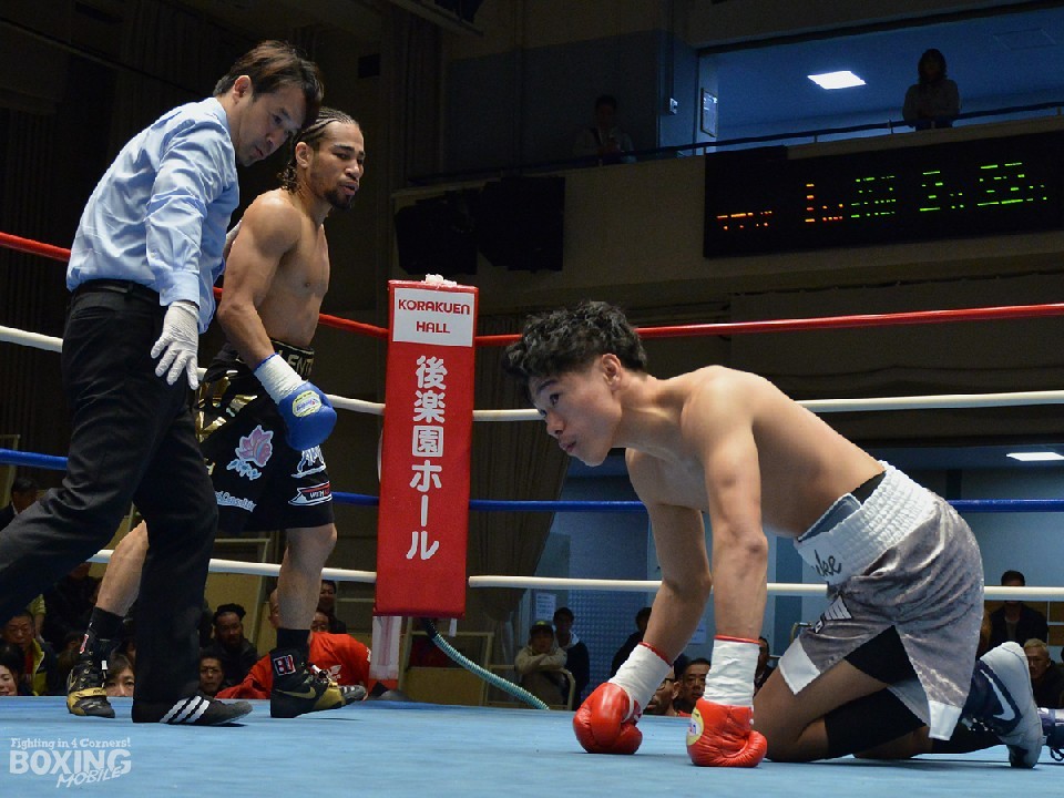 ワンパンKOの細川はさらに階級を下げる意向