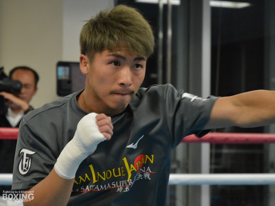 井上が練習を再開