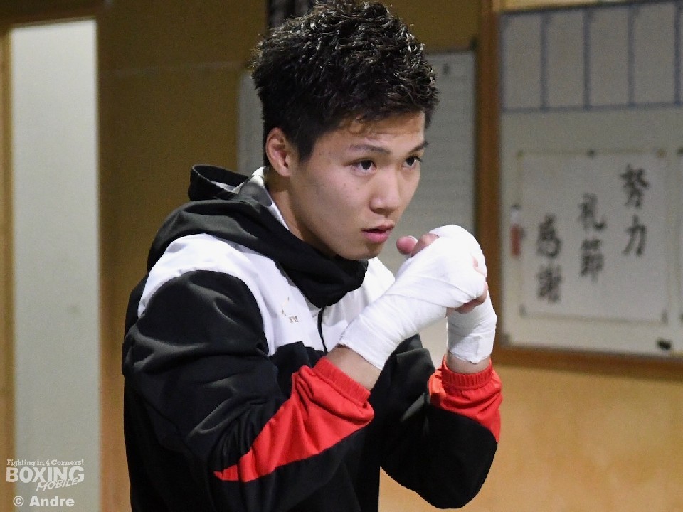 全日本フェザー級新人王の前田