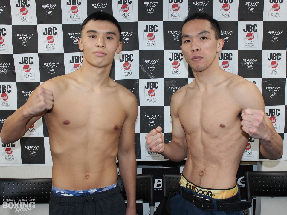 左:定常 右:藤本ともにリミットちょうどの53.5kgでパス