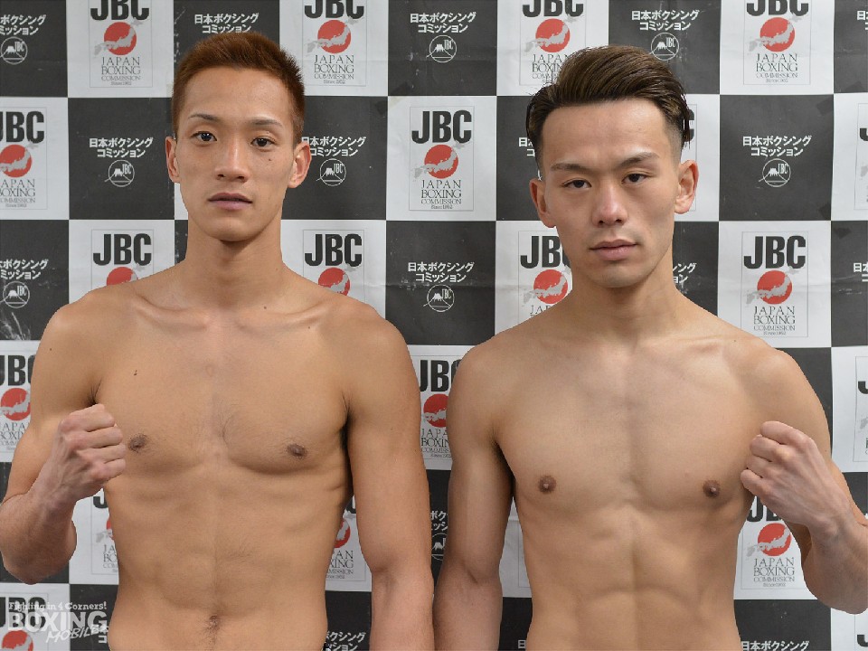 左:中嶋 右:堤が優勝を争う