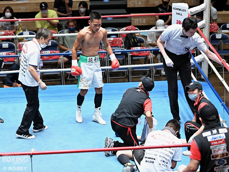 佐藤陽太(花形)がKO勝ち