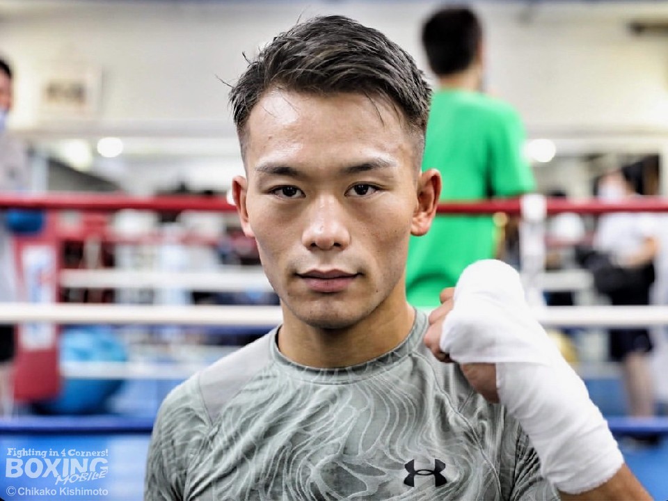 元世界王者に挑む堤聖也(角海老宝石)