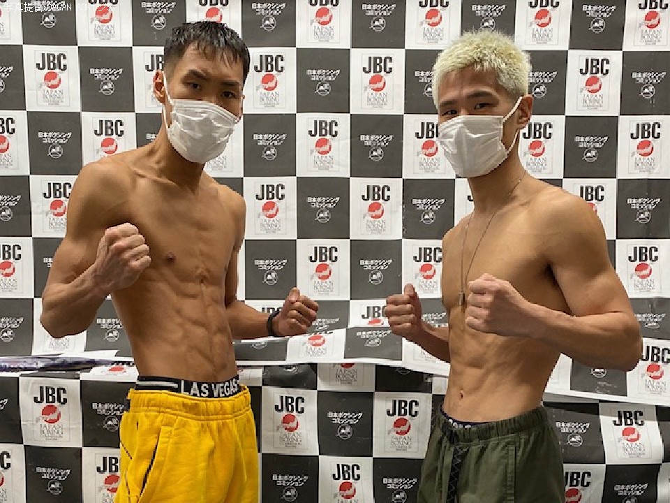 左:渡邉卓也(DANGAN AOKI)<br>右:坂晃典(仲里)