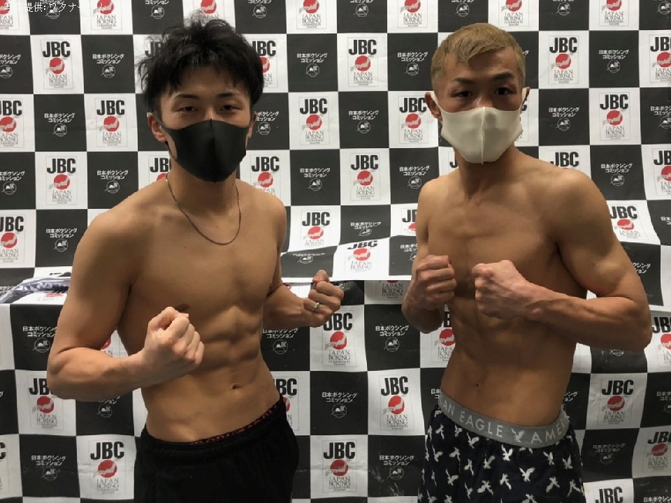 左:渡部大介(ワタナベ) 右:河野洋佑(新日本木村)