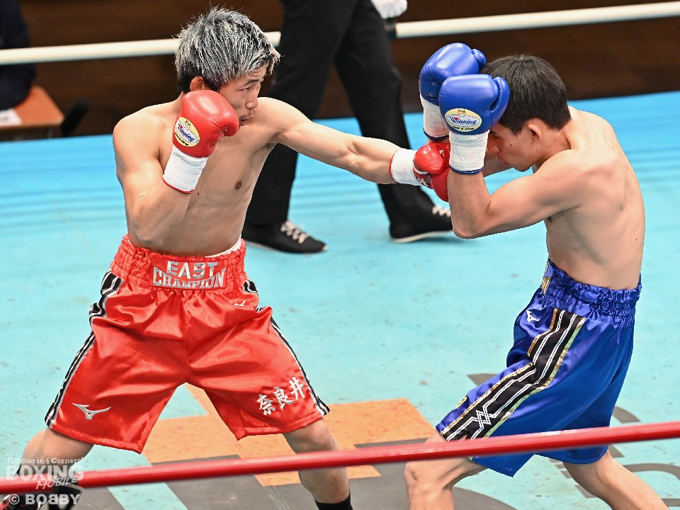 左:奈良井翼(RK蒲田)<br>右:福田星河(エディタウンゼント)