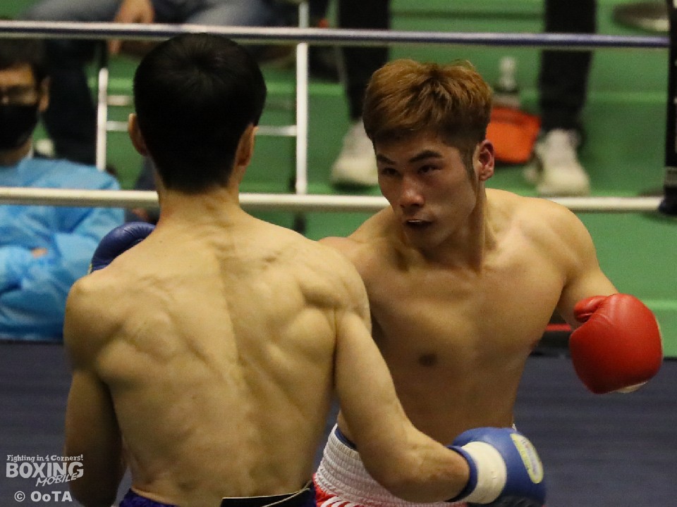 左:木寺竜也(YANAGIHARA)<br>右:安藤謙(FUKUOKA)