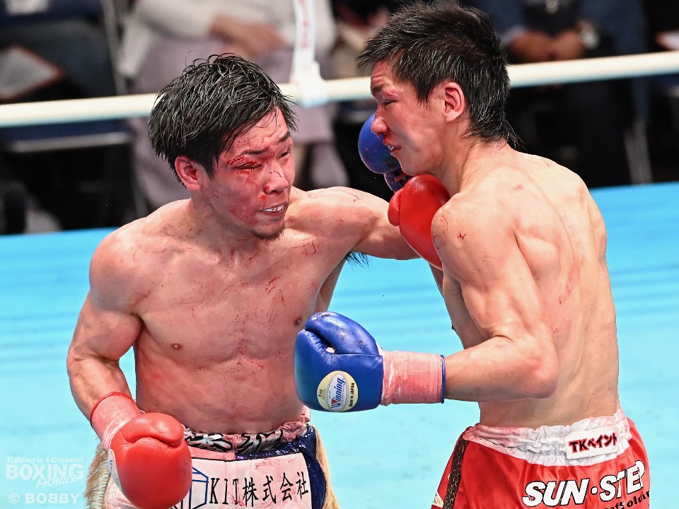 左:川端遼太郎(真正) 右:高橋竜也(ヤマグチ土浦)